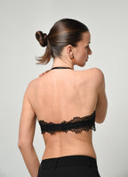 Lace Halter Neck Bralet